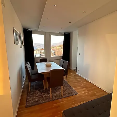 Dvor Center Apartment,14th Floor View Szarajevó