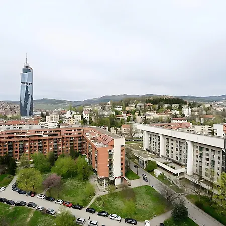 Apartman Dvor Center Apartment,14th Floor View *